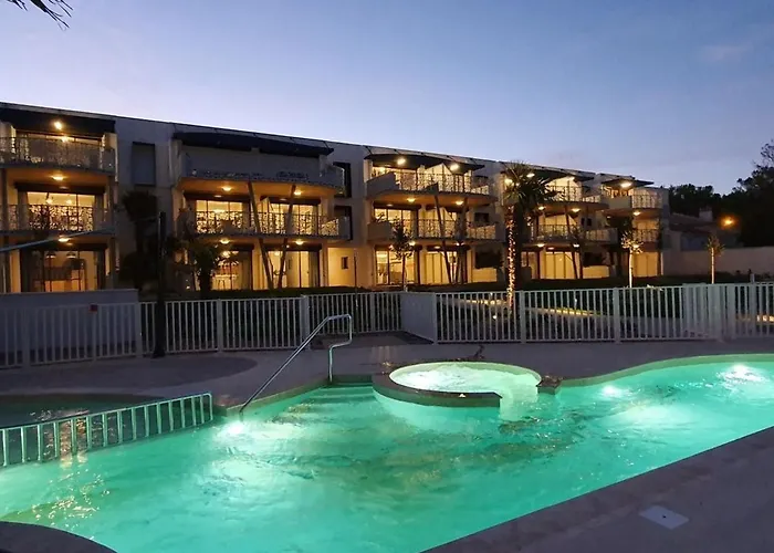 Apartamento 1 Mer, Plage, Piscine, Parking, Clim, Animaux Admis - Fr-1-194-216 *