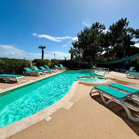 1 Mer, Plage, Piscine, Parking, Clim, Animaux Admis - Fr-1-194-216 *